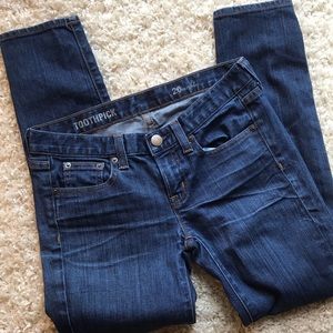 J. Crew Toothpick Ankle jeans